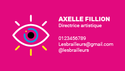 Carte de visite Axelle