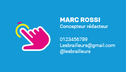 carte de visite Marc