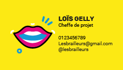 carte de visite lois